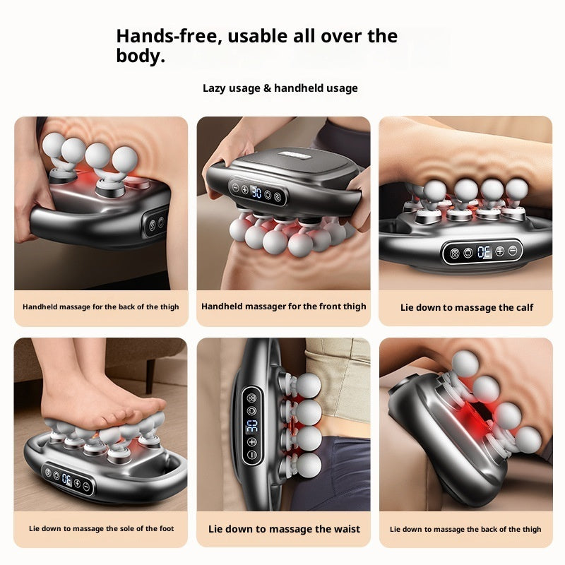 16-Head Multi-Purpose Massage Device | Handheld Electric Massager