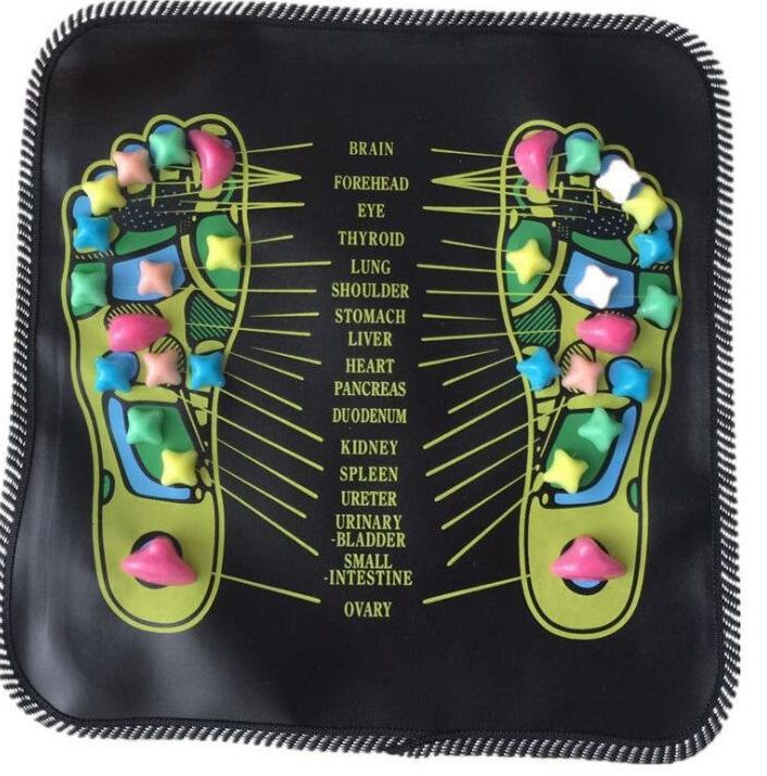 Reflexology-Inspired Foot Relaxation Mat