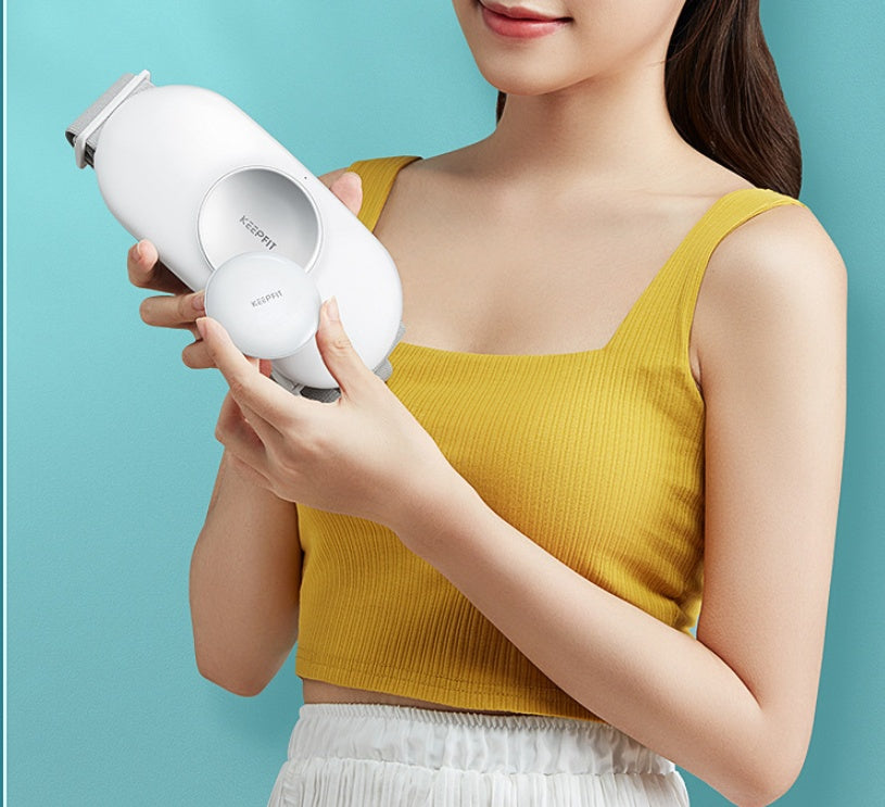 Heated Waist Massager Belt – Electric Heat & Vibration Lumbar Support Wrap