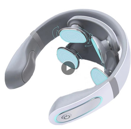Wireless 4D Shiatsu Neck Massager with Heat Therapy