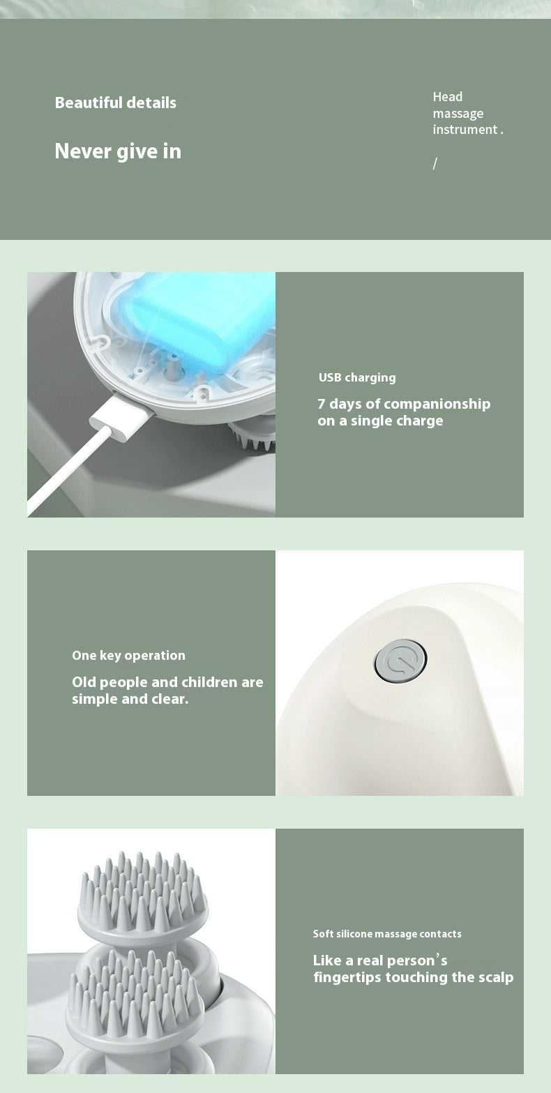 Rechargeable Electric Head & Neck Massager