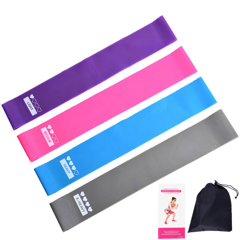 Elastic Resistance Bands Set | Gym & Yoga Training Accessories