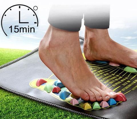 Reflexology-Inspired Foot Relaxation Mat