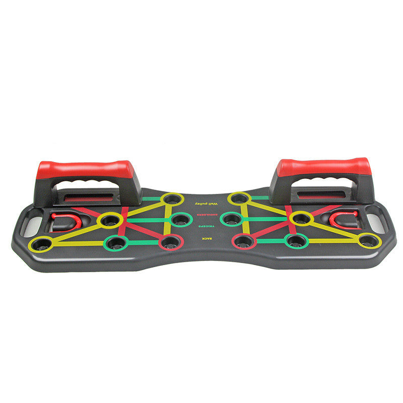 Color-Coded Push-Up Board | Adjustable Home Gym Chest & Upper Body Trainer
