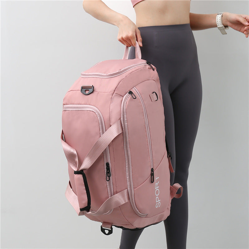 Women’s Waterproof Gym & Travel Backpack | Shoe Compartment Bag