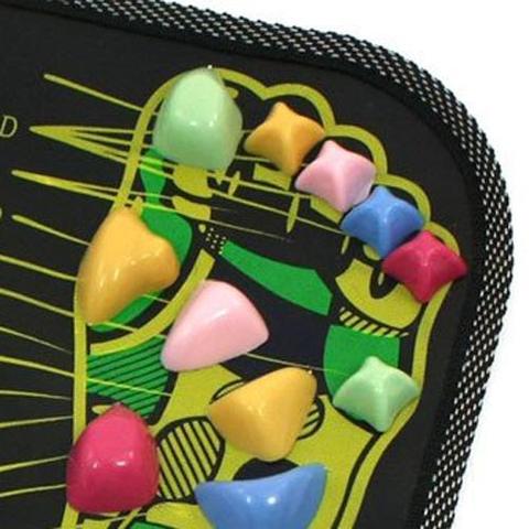 Reflexology-Inspired Foot Relaxation Mat