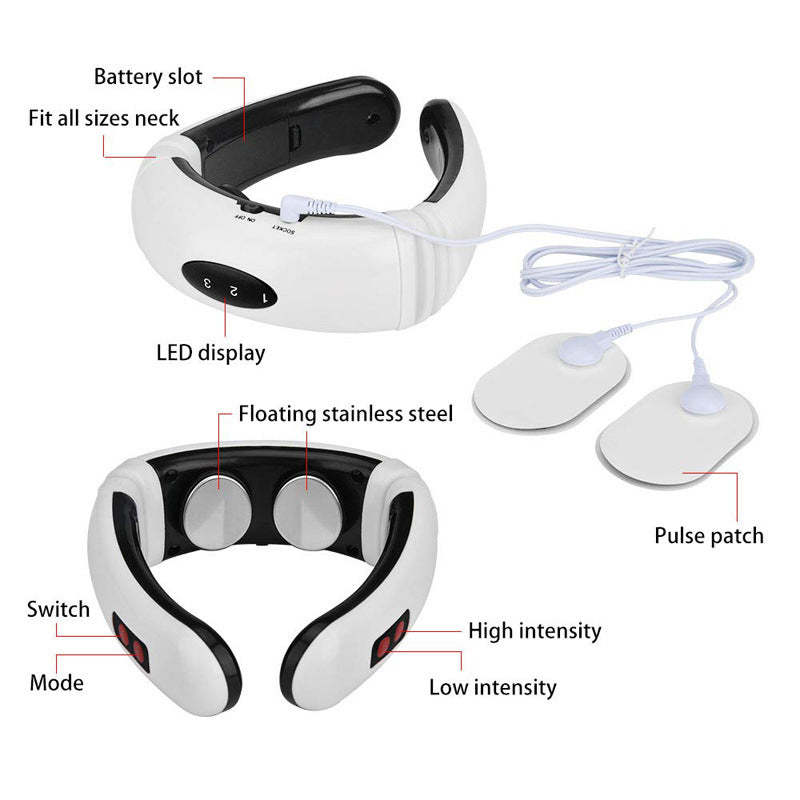 Infrared Neck & Back Electric Massager – Relaxation Support