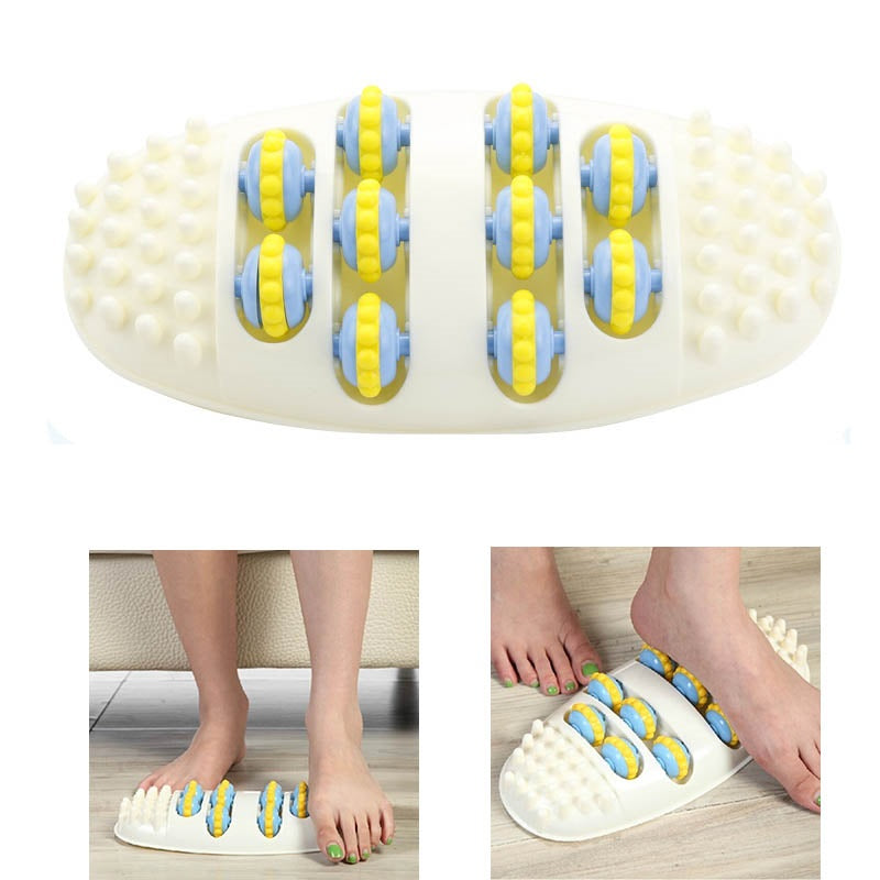 Foot Roller Massager – Wooden Reflexology Foot Massage Tool for Relaxation & Comfort
