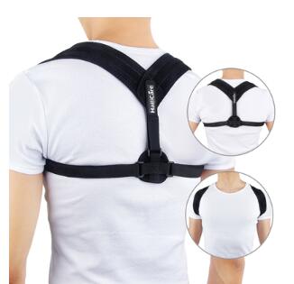 Adjustable Posture Corrector Brace – Upper Back & Shoulder Support for Improved Posture, Men & Women