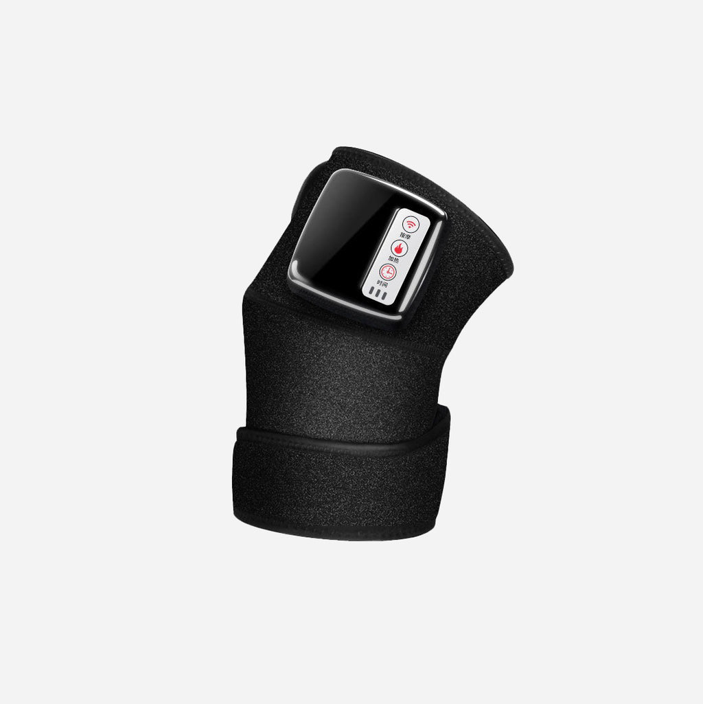 Heated Knee Support Wrap with Vibration Comfort - Leg Massager