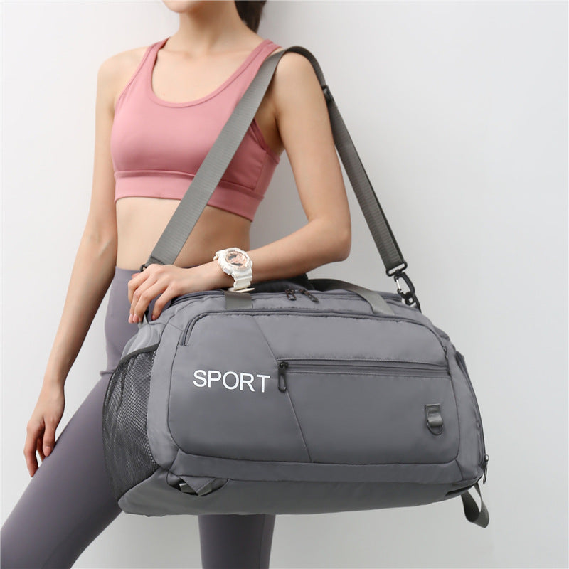 Women’s Waterproof Gym & Travel Backpack | Shoe Compartment Bag