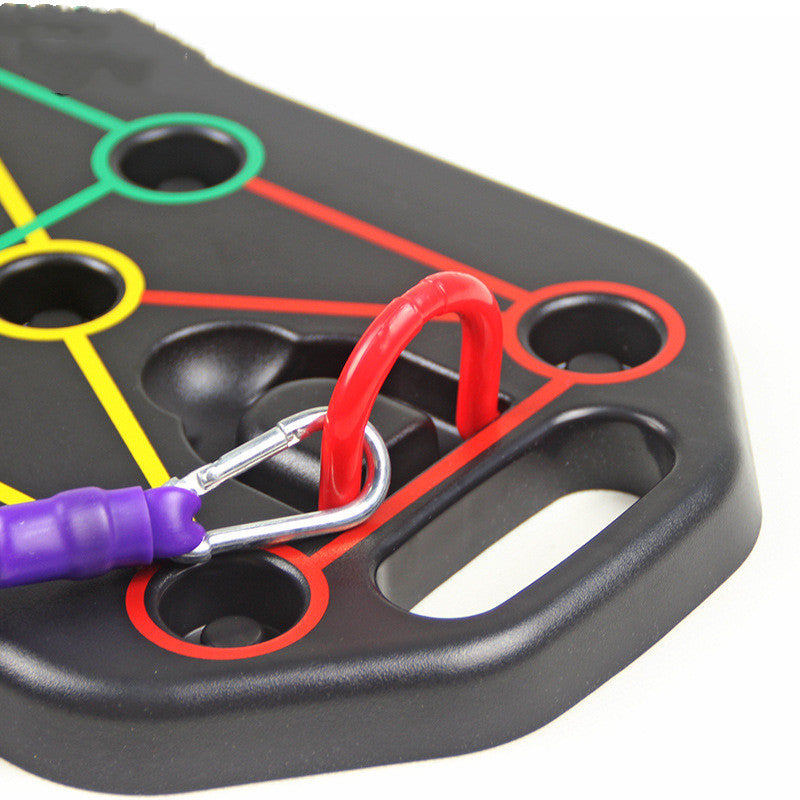 Color-Coded Push-Up Board | Adjustable Home Gym Chest & Upper Body Trainer
