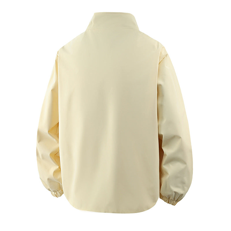 Men’s Workwear Stand Collar Jacket | Top Coat