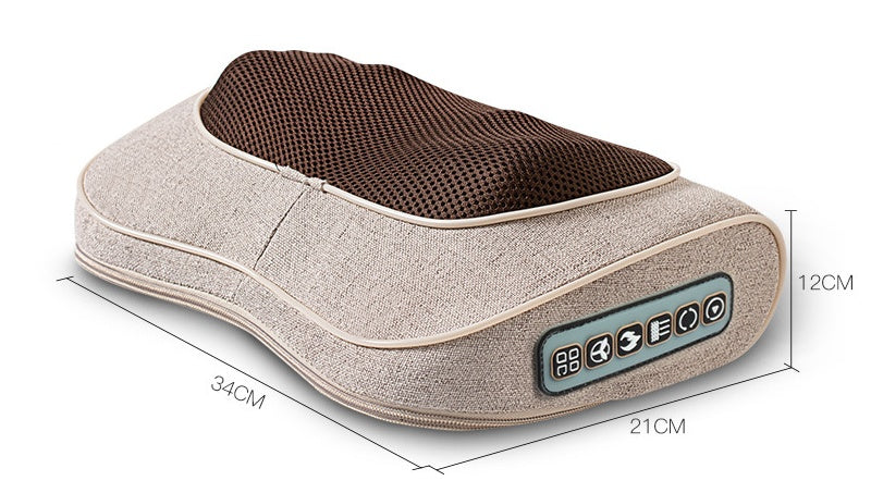 Multifunctional Cervical Support Massage Pillow – Neck Comfort Device