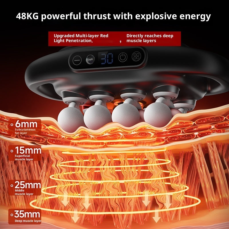 16-Head Multi-Purpose Massage Device | Handheld Electric Massager