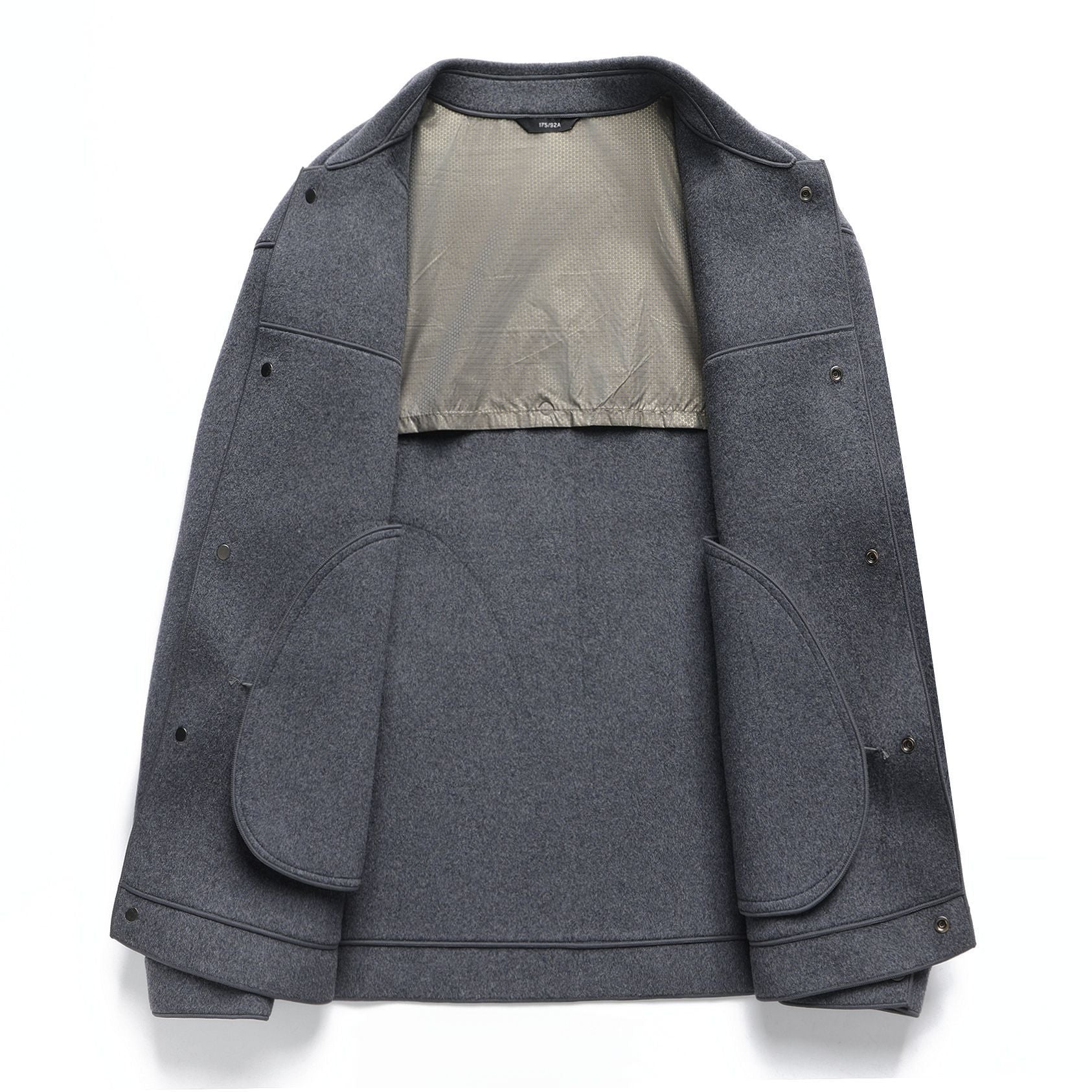 Men’s Double-Faced Wool Lapel Jacket | Classic Winter Coat