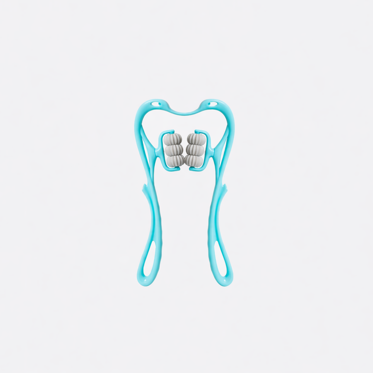 Manual Six-Wheel Neck Roller Massager – Portable Relaxation Tool