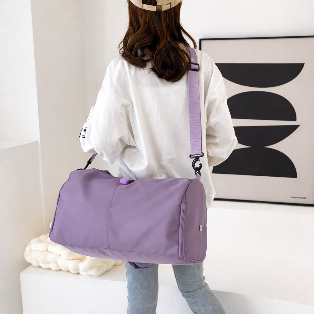 Women’s Yoga & Gym Bag | Dry & Wet Separation with Spacious Storage