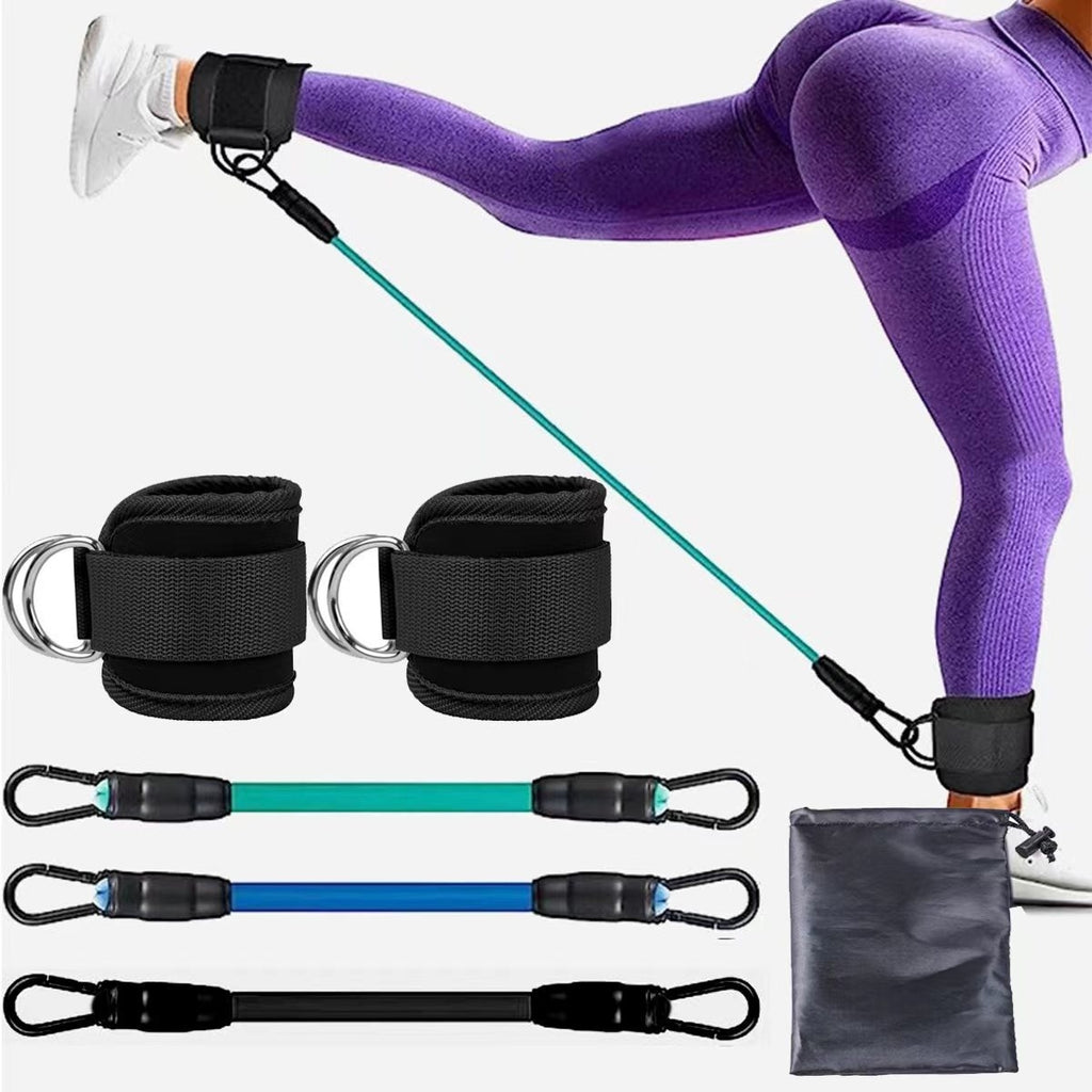 Ankle Strap Resistance Bands | Gym & Home Workout Accessories