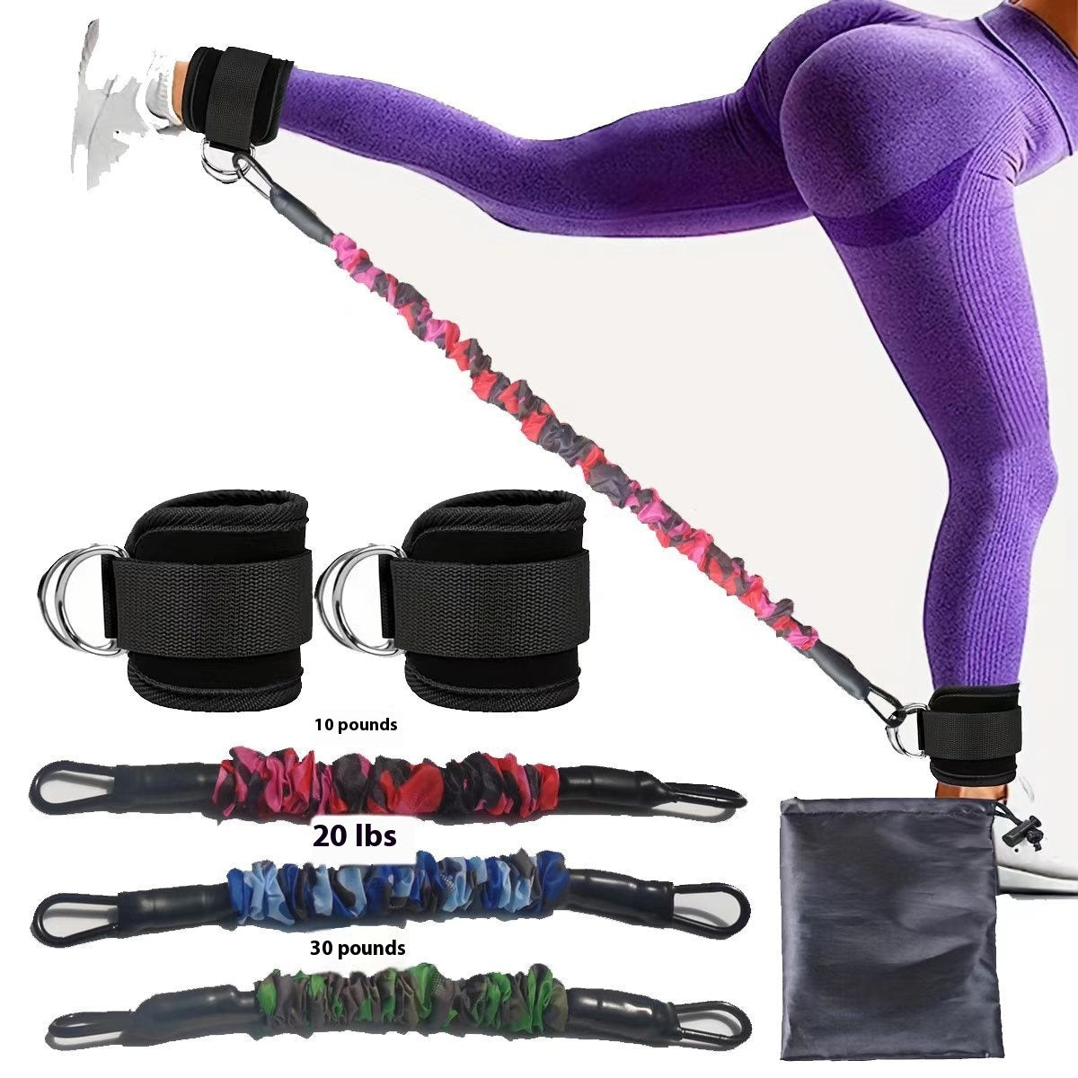Ankle Strap Resistance Bands | Gym & Home Workout Accessories