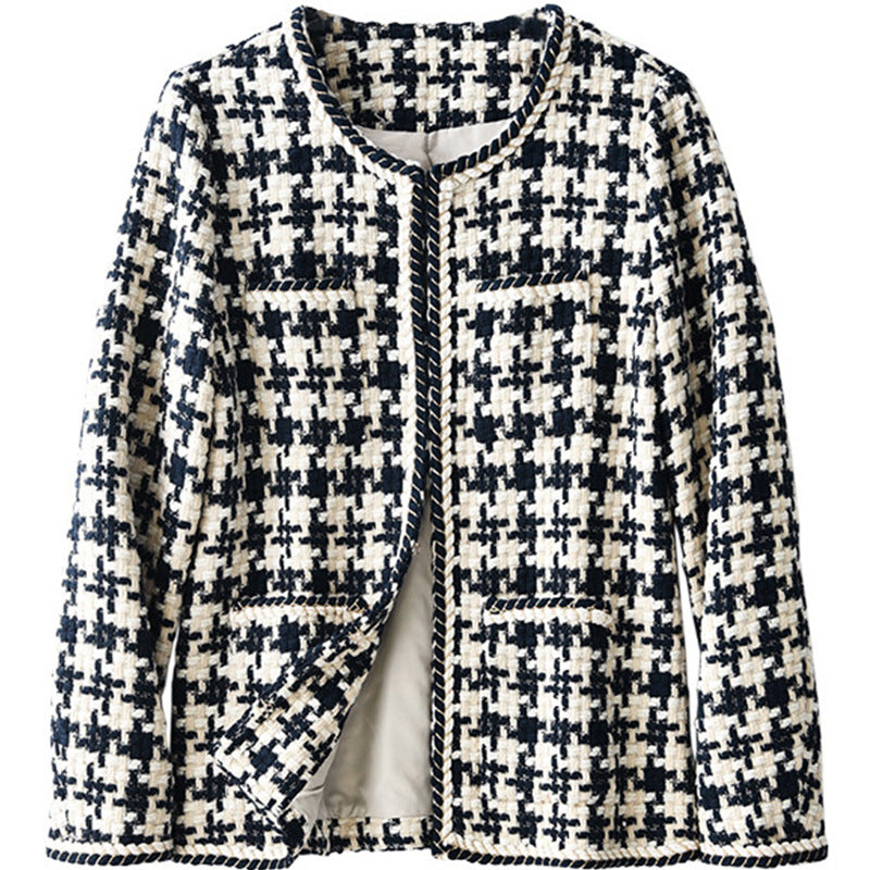 Women’s Houndstooth Jacket | Casual Outerwear