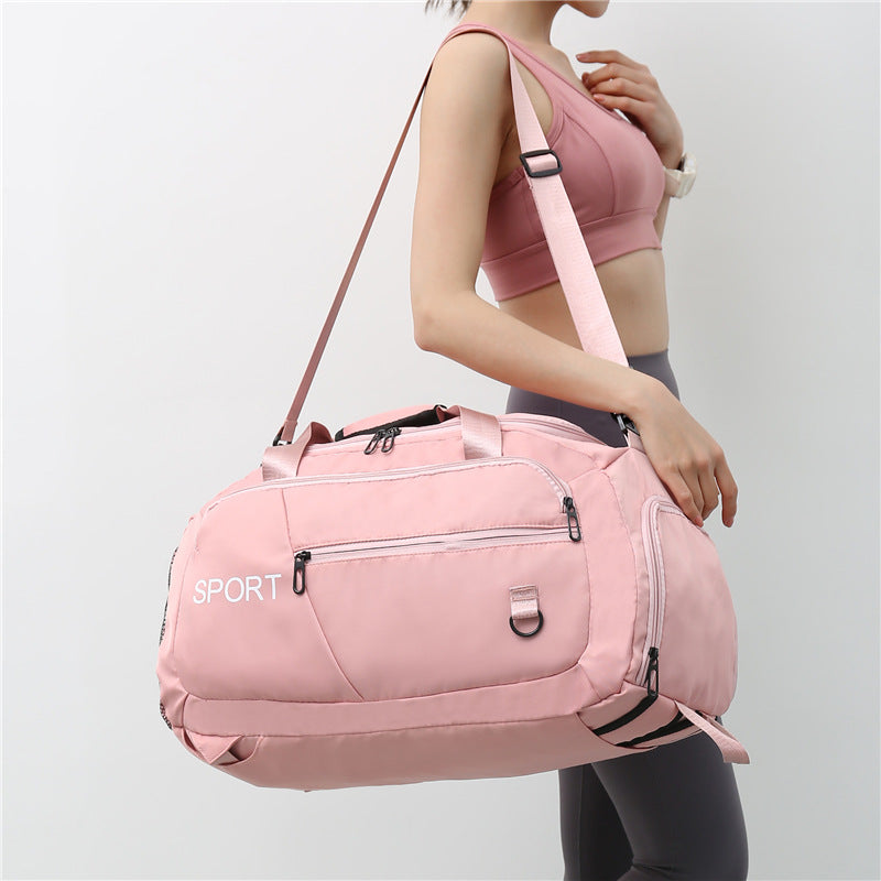Women’s Waterproof Gym & Travel Backpack | Shoe Compartment Bag