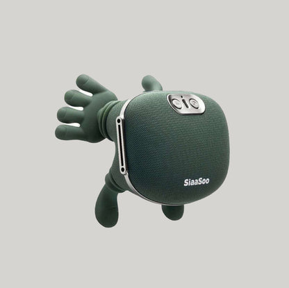 Portable trapezius neck and shoulder massager